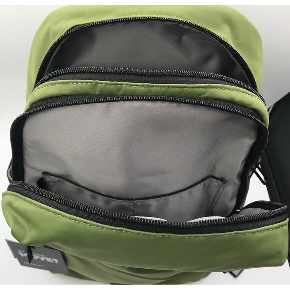 Hedgren Backpack Cedar Green Cosmos Zip‎ Pockets Day
